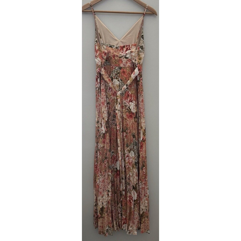 Jessica Simpson Floral Patchwork Pleated Maxi Dress – Size XL - Picture 9 of 12